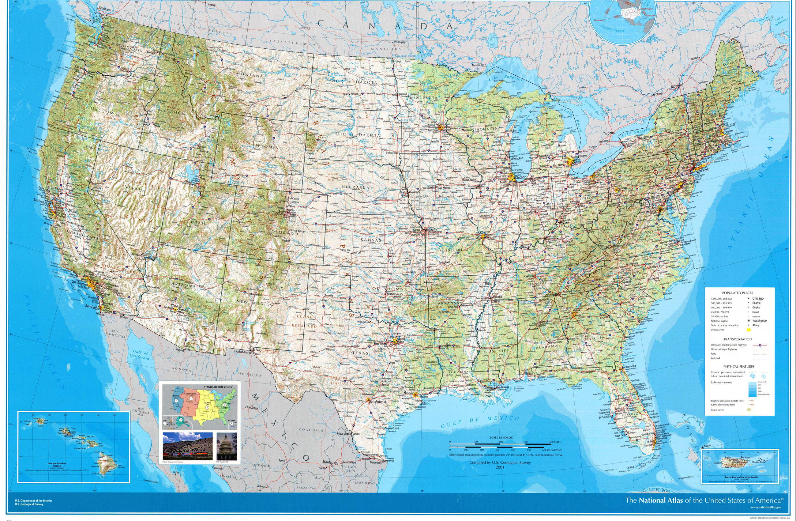 United States Map Small